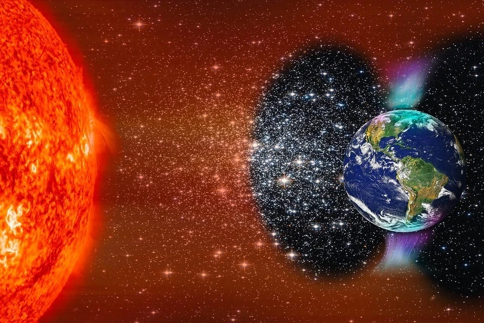 На ситуацию влияет несколько заметных вспышек на Солнце. Фото: Shutterstock