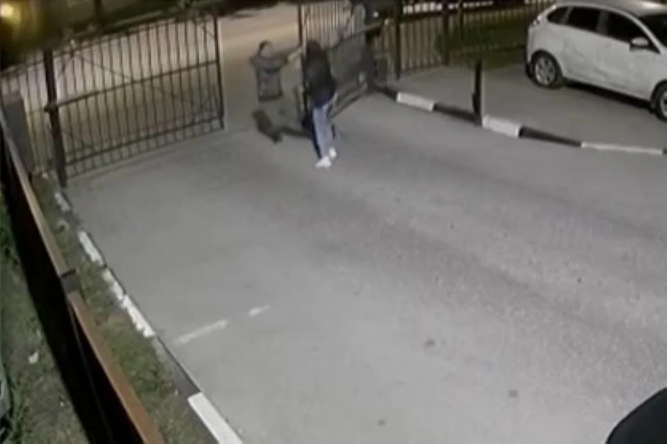 Взбешенный мужчина сломал автоматические ворота в Дашково-Песочне.