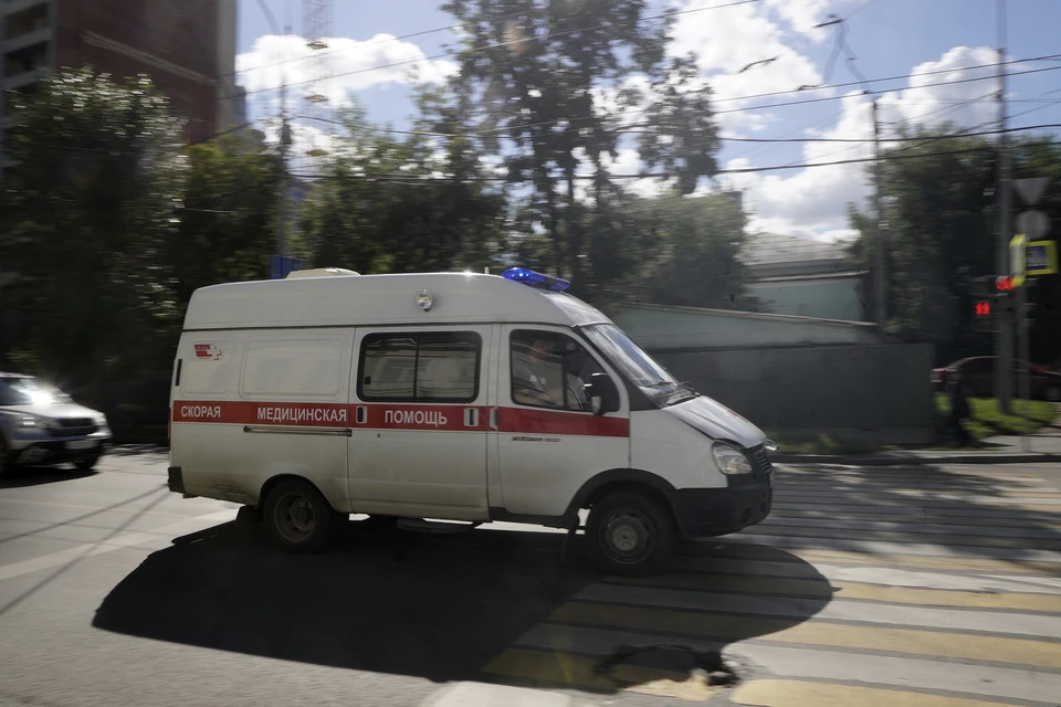 Мужчину госпитализировали