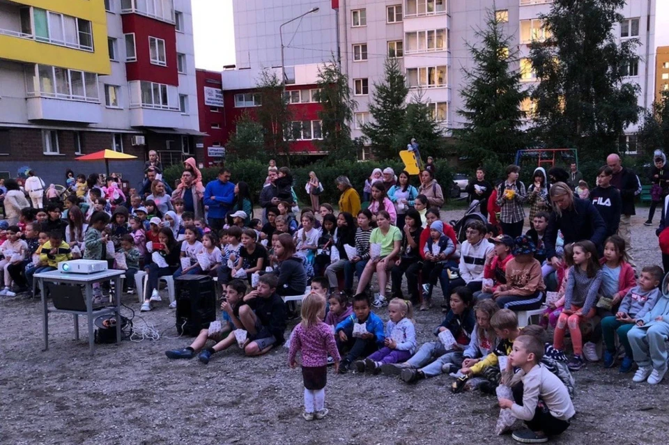 Во дворах Иркутска появятся летние кинотеатры