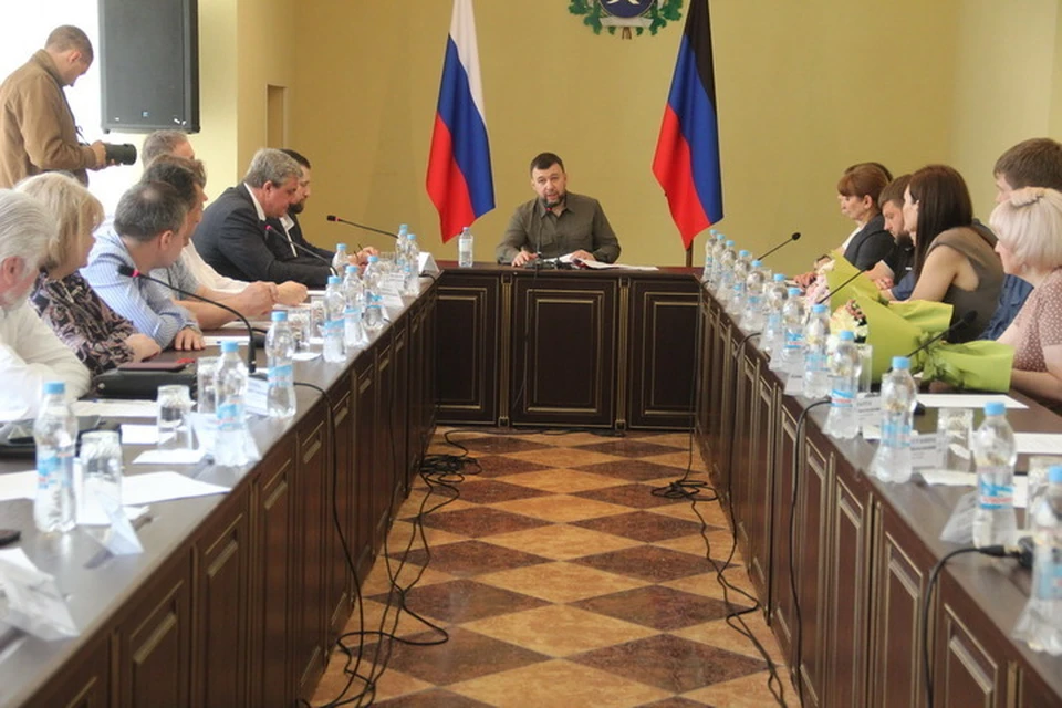 На встрече обсуждались актуальные вопросы бизнеса. Фото: АГ ДНР