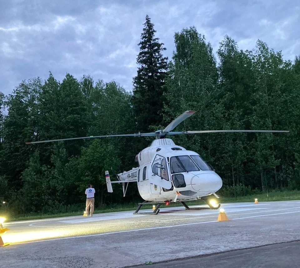 Пострадавших при пожаре в Удмуртии ребенка и его мать доставили в РКБ №1 -  KP.RU