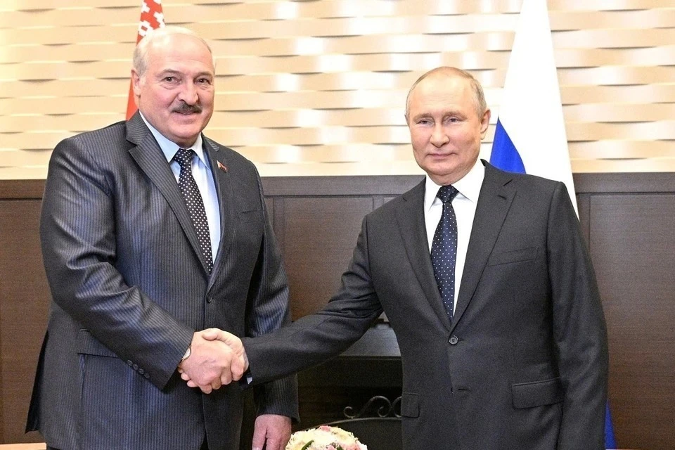 Путин и Лукашенко признали, что создание единой валюты займет некоторое время Фото: пресс-служба Кремля