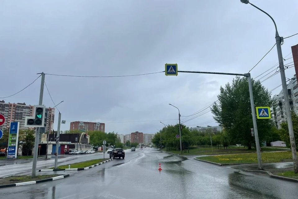 В Новосибирске иномарка сбила ребенка, переходившего дорогу. Фото: Госавтоинспекция по Новосибирску