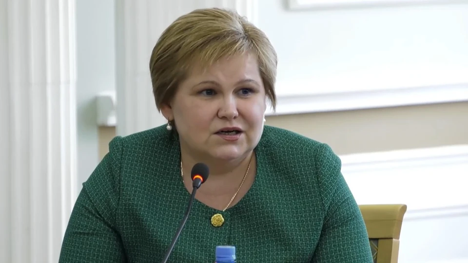 Елена Сорокина на заседании Рязгордумы 29 мая.