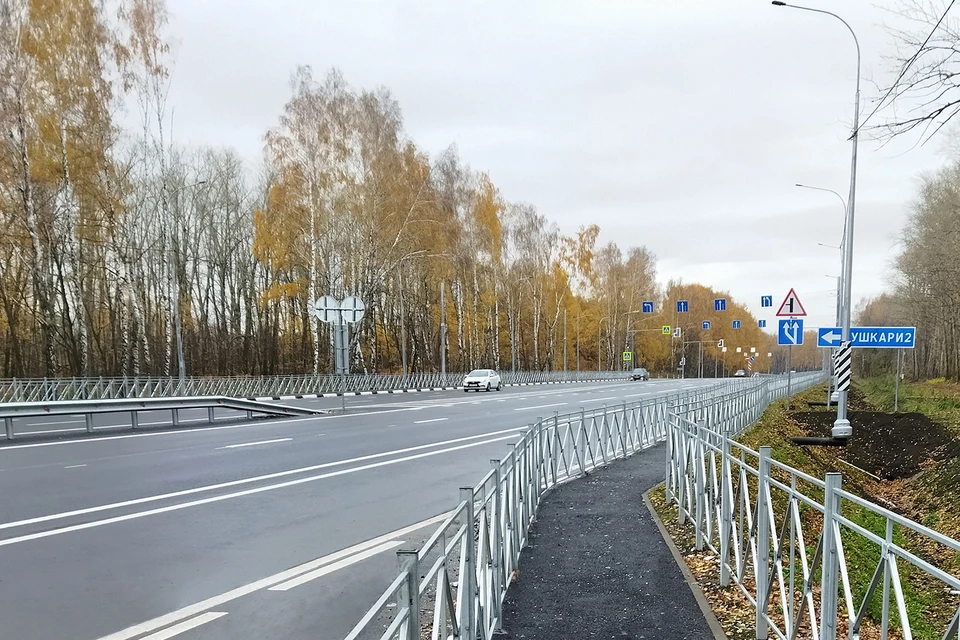 Реконструированный участок трассы Рязань - Михайлов соответствует самым передовым стандартам.