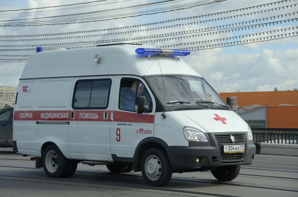 На проспекте Ленина в Туле в ДТП попала машина скорой медицинской помощи
