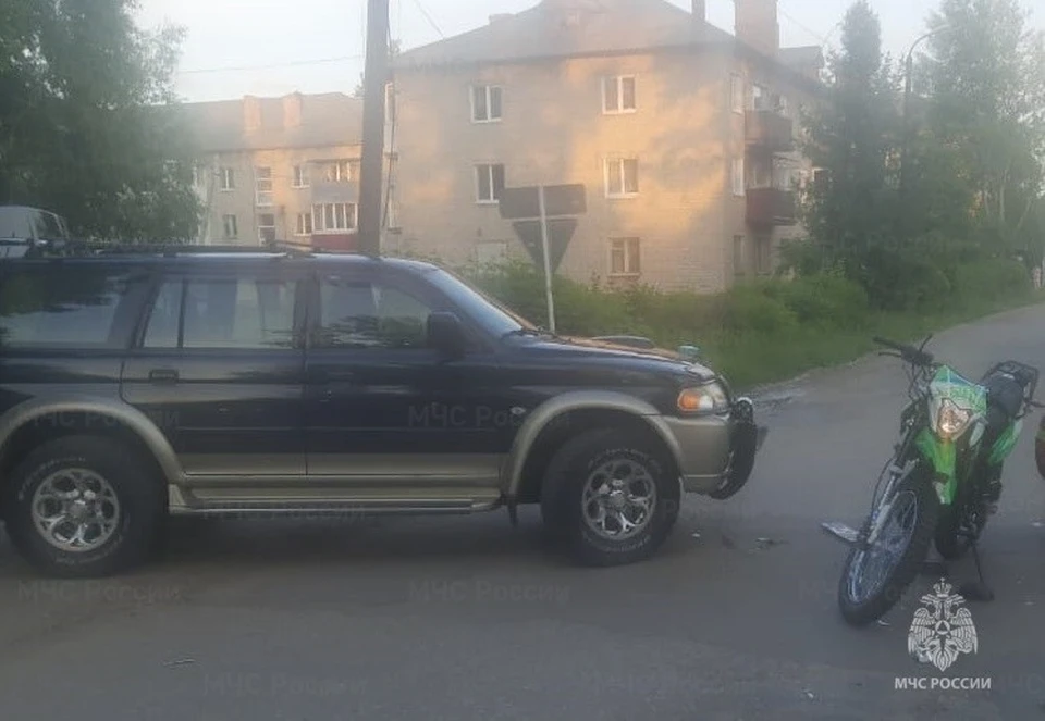 Авария произошла в Кирове.