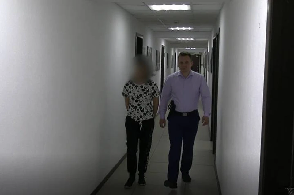 Женщину взяли под стражу. Фото: скриншот с видео пресс-службы ГУ МВД по РО