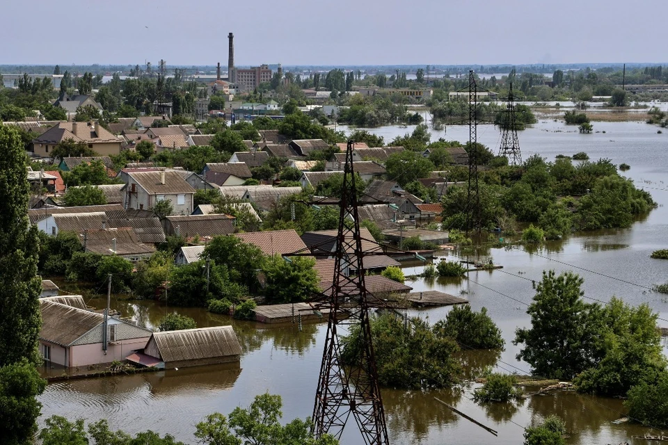 Населенные пункты в Херсонской области ушли под воду из-за действий ВСУ