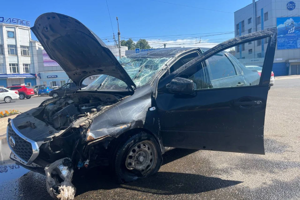 По факту аварии проводится проверка. Фото: ГИБДД Кировской области