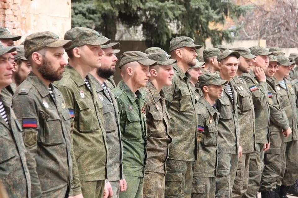 Батальону «Сомали» передали снаряжение. Фото: Администрация Главы ДНР