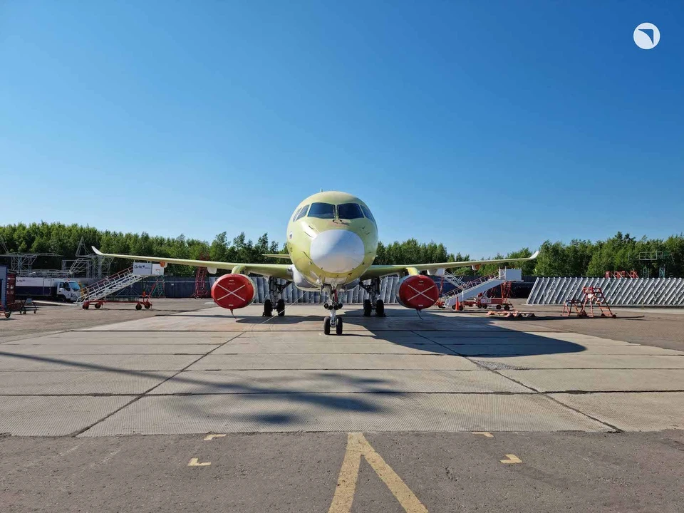 Начались испытания самолета SSJ-NEW, собранного в Хабаровском крае Фото: Ростех