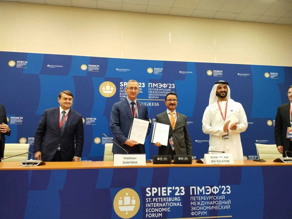Регион будет сотрудничать с эмиратской компанией DP World.