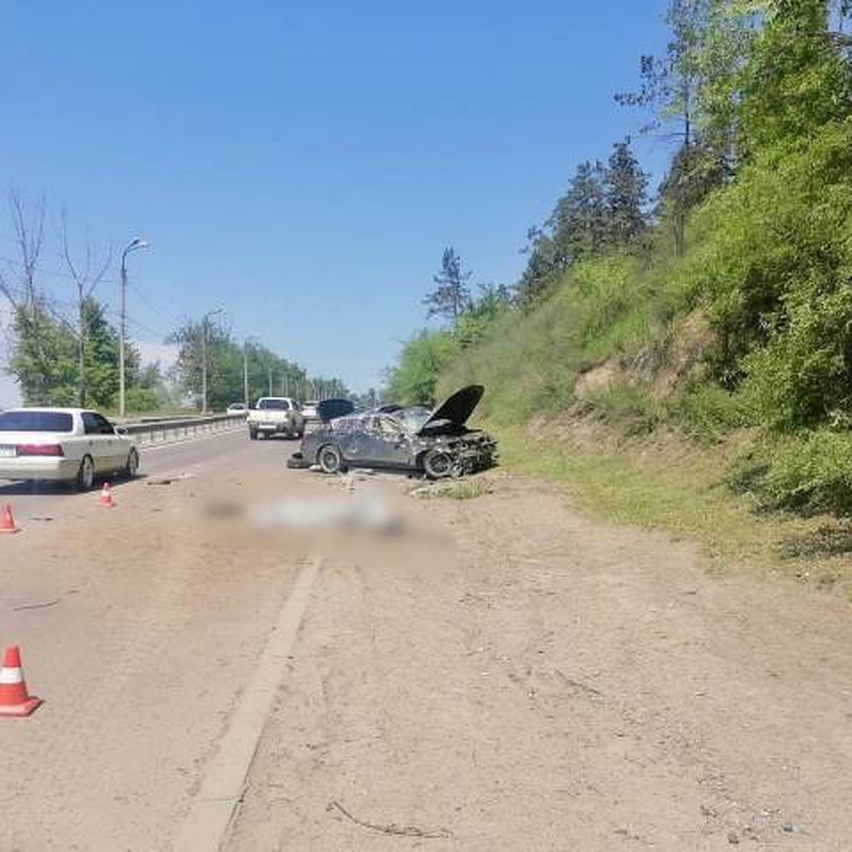 В сети появилось видео смертельного ДТП на Кайской горе в Иркутске - KP.RU