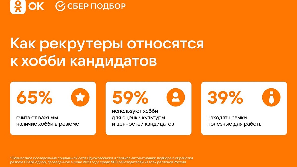 65% работодателей считают хобби кандидатов важной строчкой в резюме - KP.RU