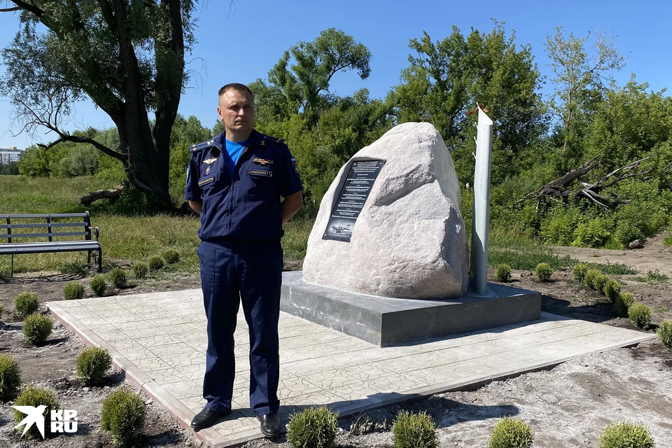 Подполковник Варфоломеев - один из инициаторов создания мемориала. Фото: Олеся ХАРИТОНОВА.