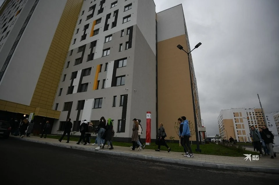Часть студентов переедет в Новокольцовский в сентябре