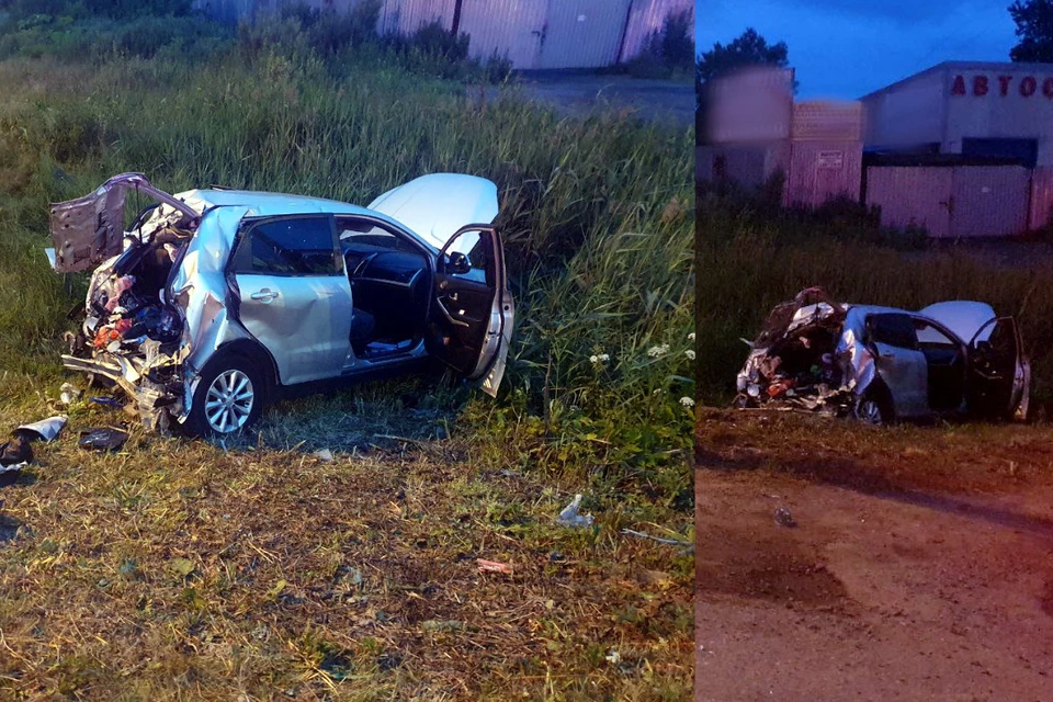 Фото с места ДТП снятое сотрудниками УГИБДД по Тверской области.