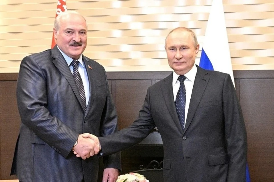 Белта: Путин и Лукашенко обсудили ситуацию в России Фото: архив пресс-службы Кремля