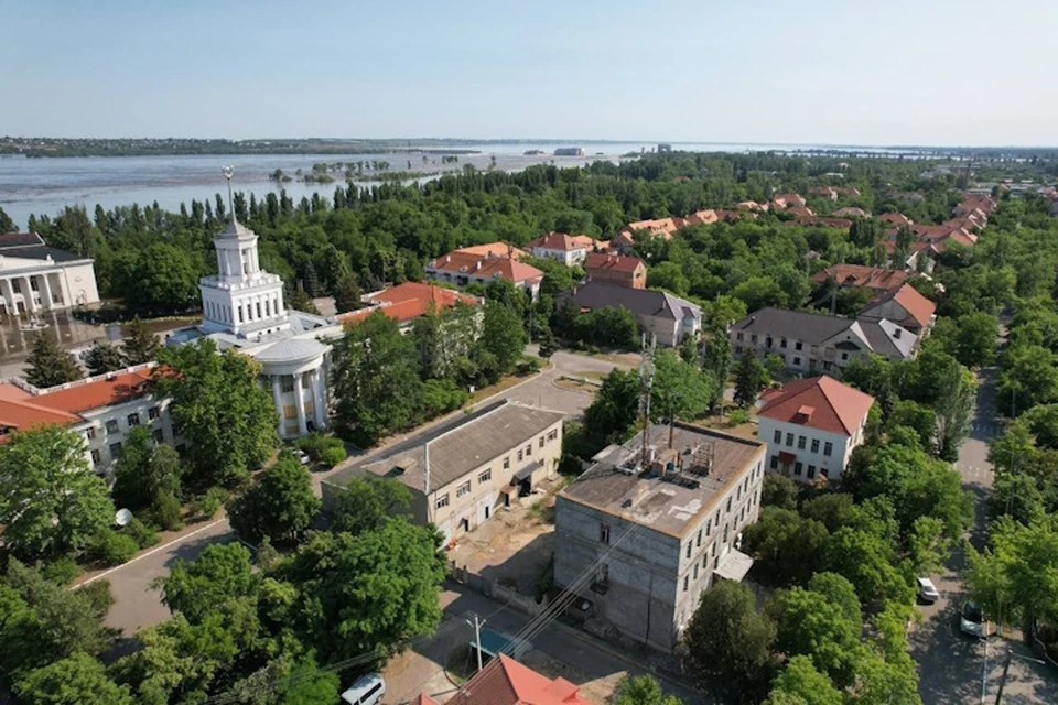Сегодня в Новой Каховке будут бесплатно выдавать дезсредства Фото: Новокаховская администрация