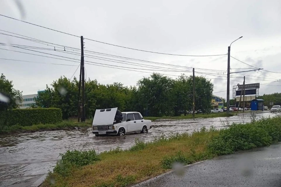 Ситуация повторяется на этом участке после каждых сильных осадков.Фото: ТК "Южный нам нужный"