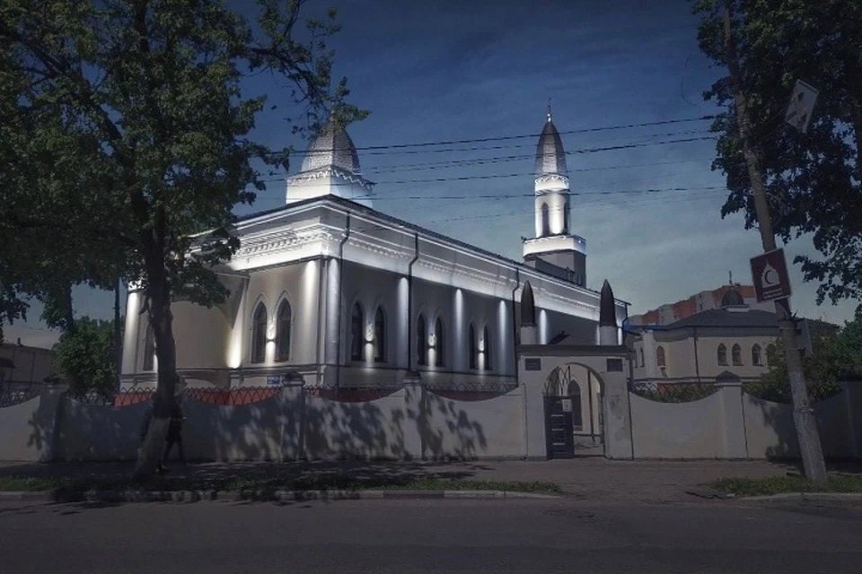 В Ярославле в августе подсветят соборную мечеть. ФОТО: телеграм-канал Михаила Евраева