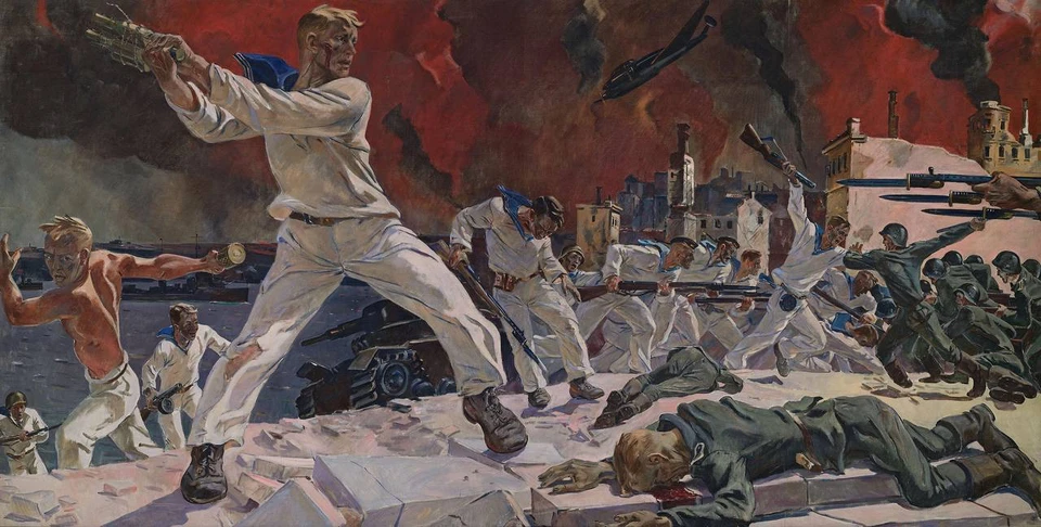 Александр Дейнека «Оборона Севастополя». Фото: ТК Развожаев