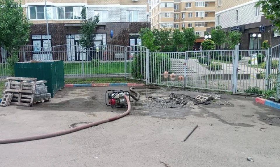Воду полностью откачали Фото: krd.ru