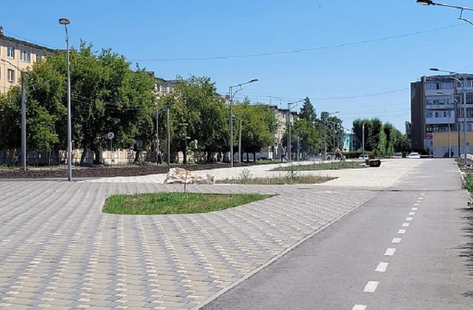 Очередной этап благоустройства практически завершен. Фото: пресс-служба Администрации Каменска-Уральского
