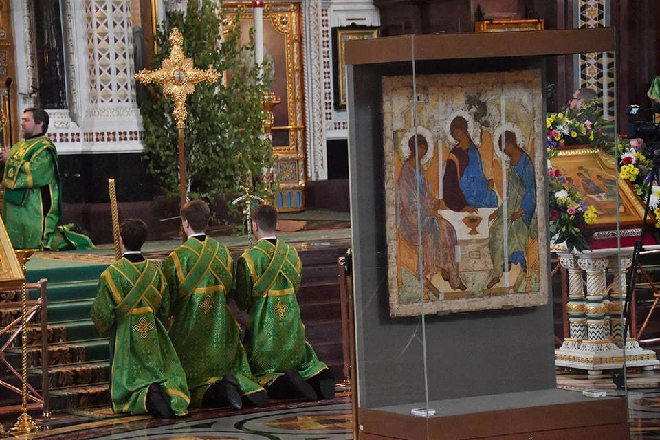 Договор о передаче иконы «Троица» Рублева РПЦ заключен на 49 лет