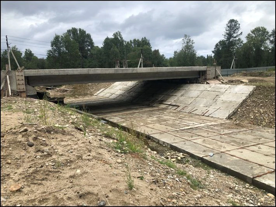 Заведено уголовное дело о хищении 26 млн рублей при строительстве моста в Байкальске. Фото: прокуратура региона