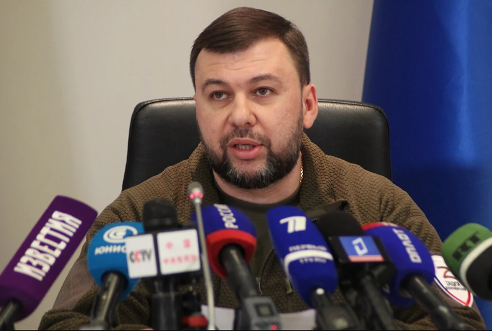 Денис Пушилин сообщил, что сухопутный коридор по территории Республики в направлении Крыма открыт круглосуточно. Фото: Администрация Главы ДНР