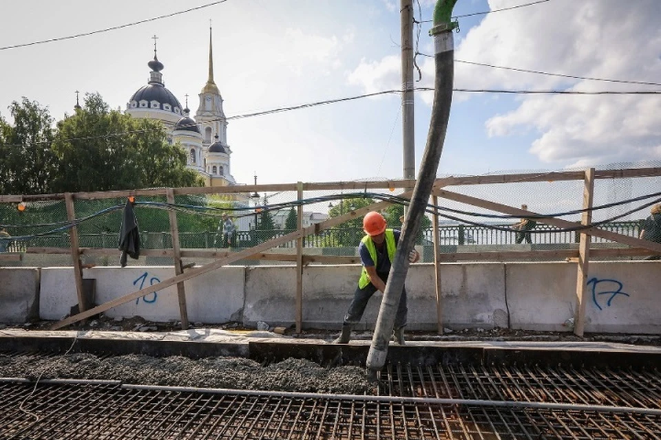 Рыбинский мост через волгу фото