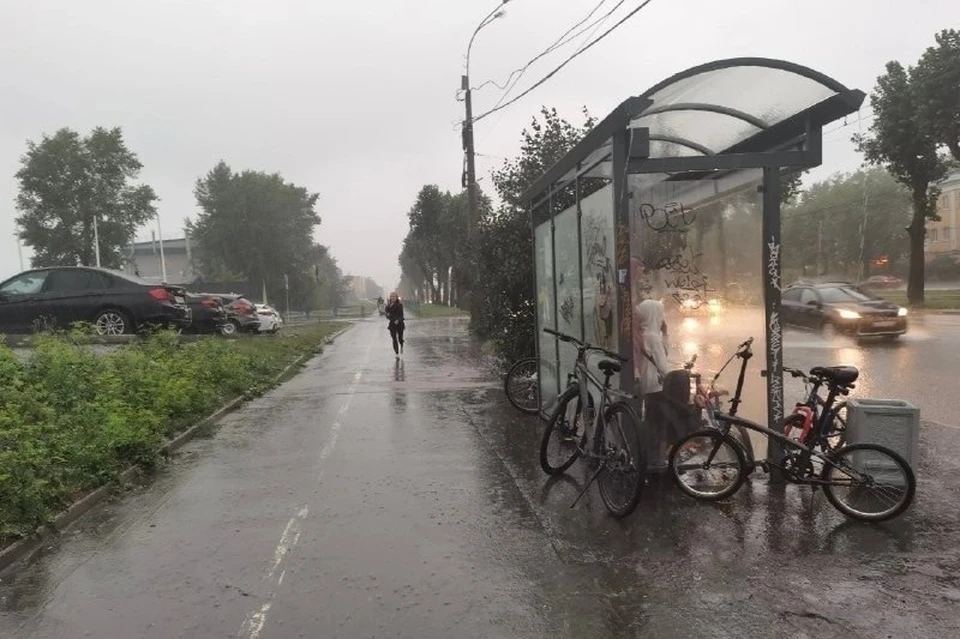 Большое количество осадков екатеринбуржцы заметили в центре города, на Уктусе и Ботанике