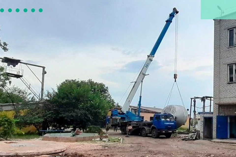 Объем новой водонапорной башни составит 250 кубических метров. ФОТО: телеграм-канал администрации Пологовского района