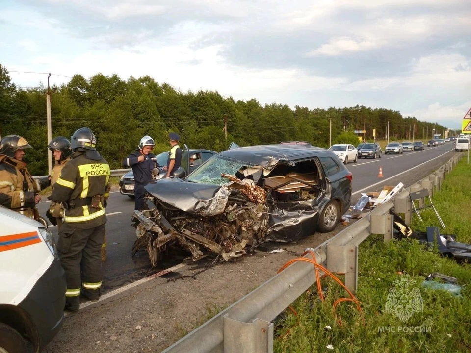 Авария произошла около поселка Первое Мая Балахнинского района.