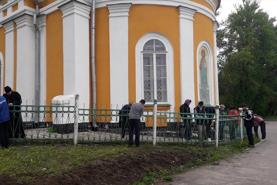 При храме в Бологом создают мемориальный комплекс Фото: Бологовское благочиние