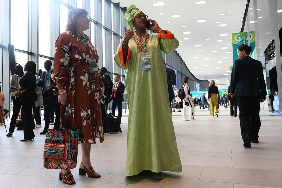 Ярко, модно, молодежно - девиз африканской делегации.