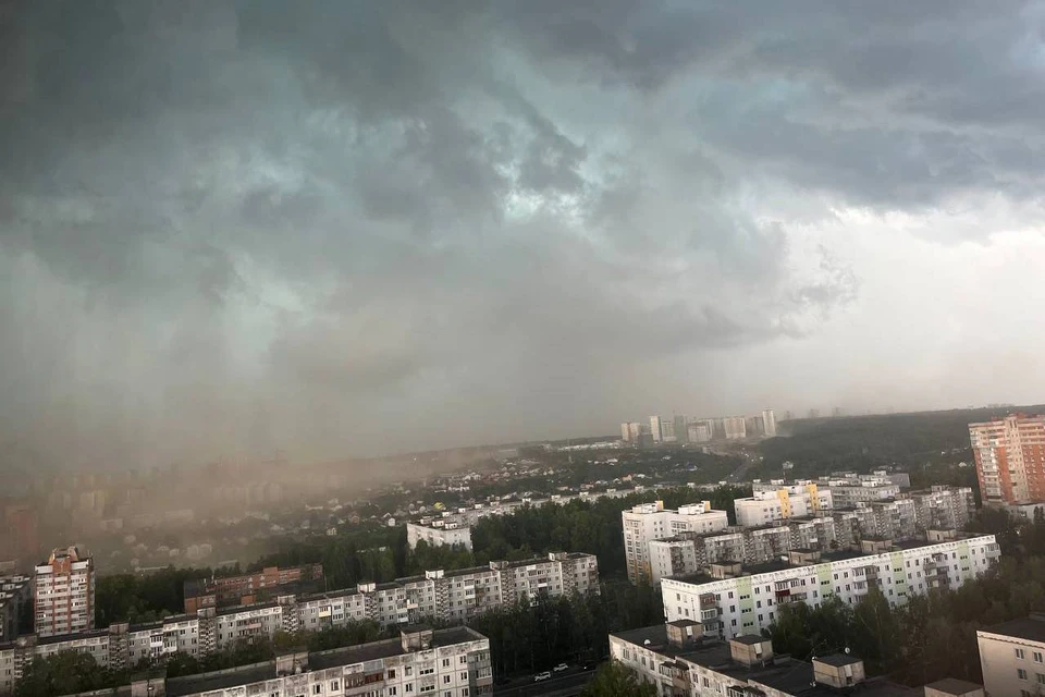 Ураган в Нижнем Новгороде 28 июня