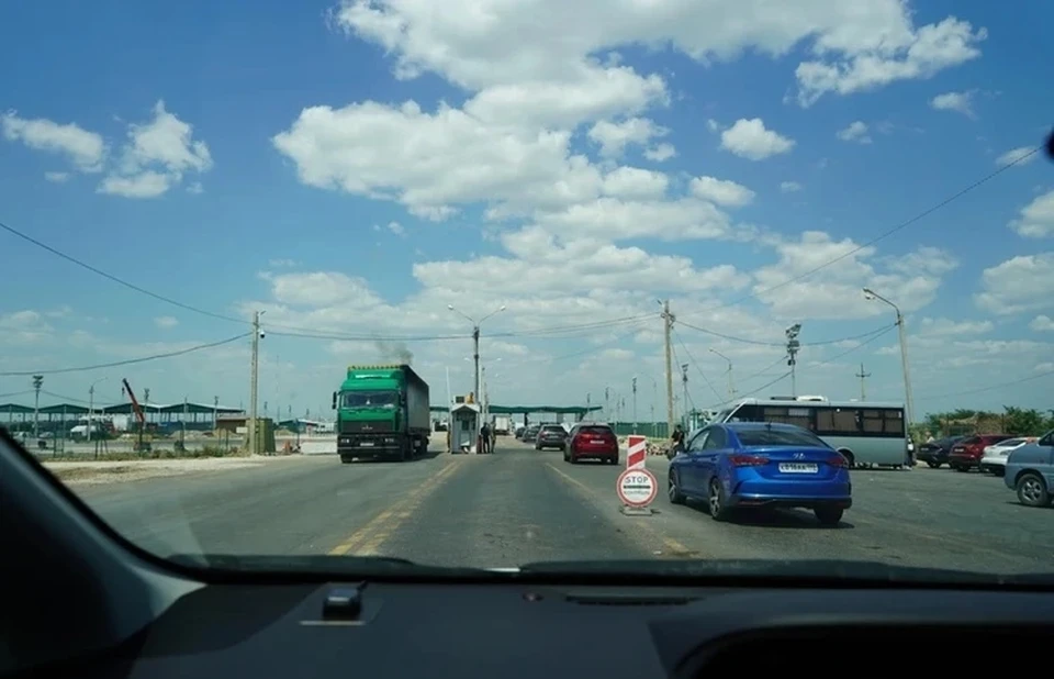 Движение в сторону Крыма в Херсонской области осуществляется без проблем