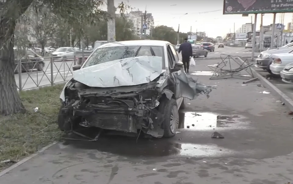 Фото: скриншот видео, предоставленного УМВД России по Омской области.