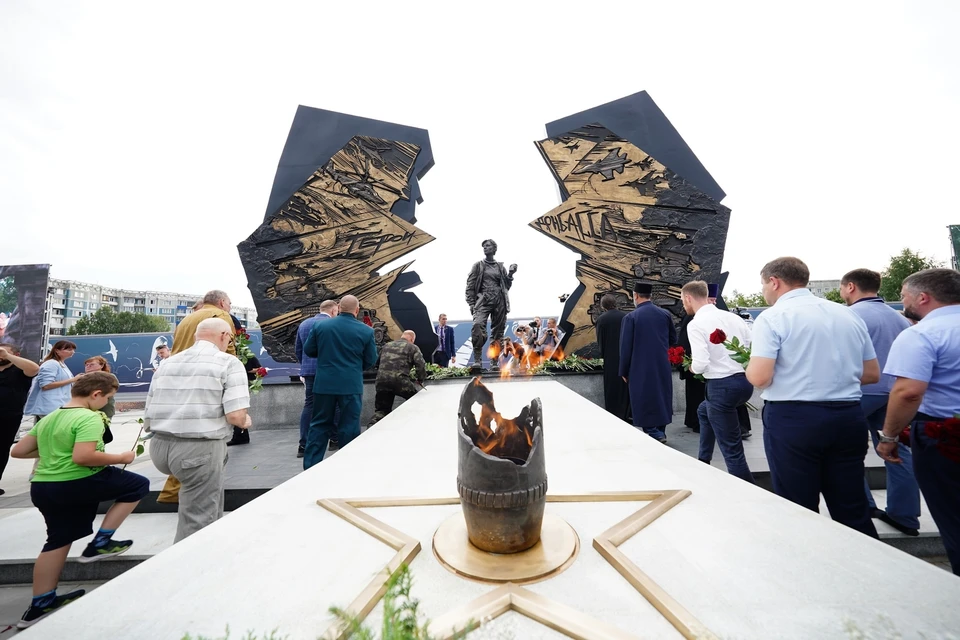 В Новокузнецке открыли памятник Ольге Качуре.