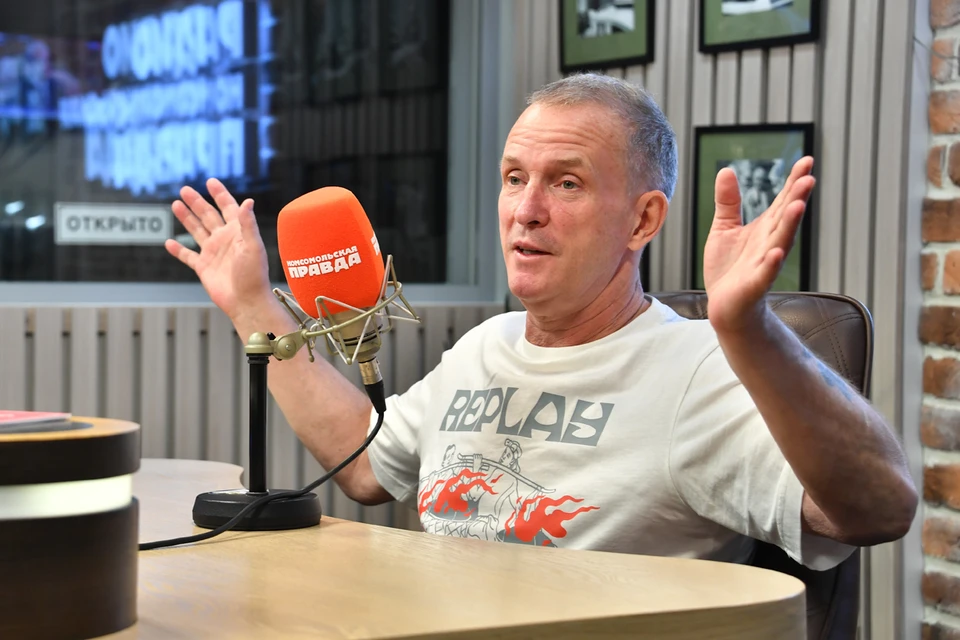 Виктор Рыбин в эфире радио «Комсомольская правда»