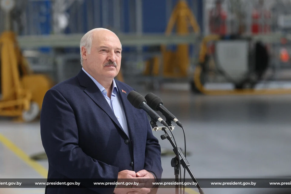 Лукашенко сказал на перспективу развивать Национальный аэропорт «Минск». Фото: president.gov.by