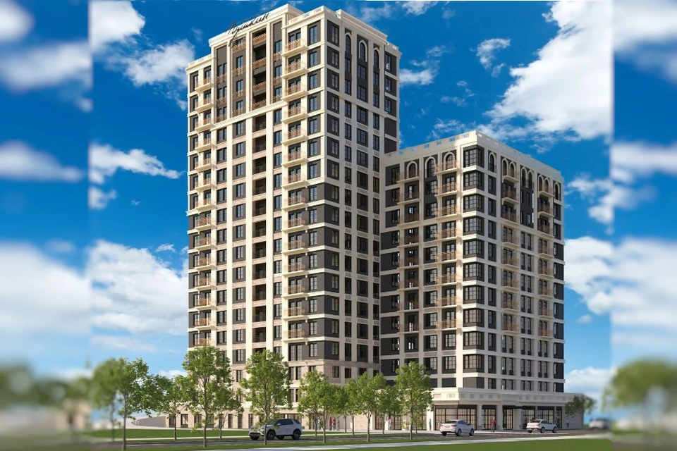 Предположительно так будет выглядеть новый ЖК на улице Пушкина. Фото: skyscrapercity.com