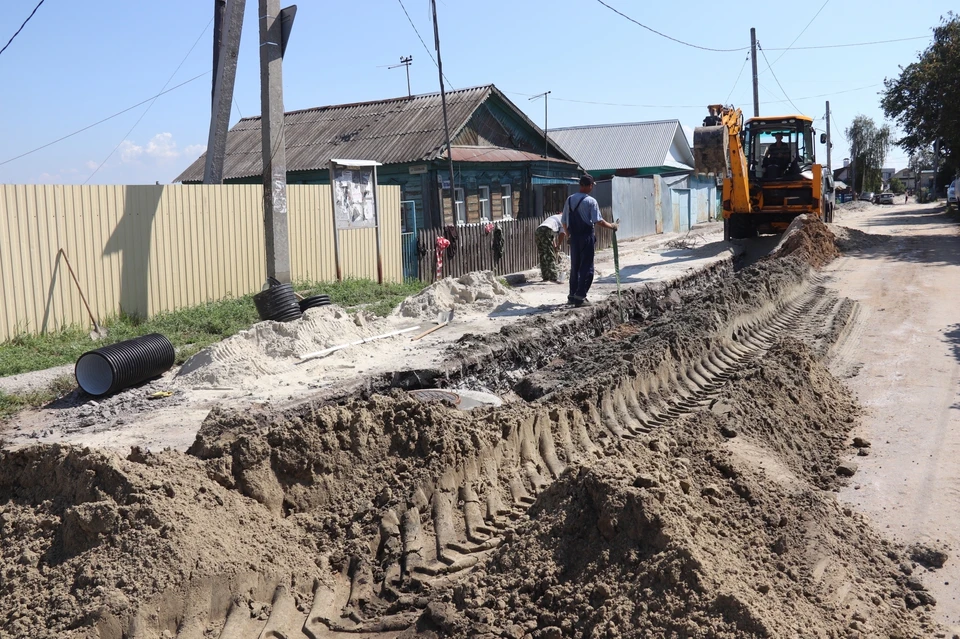 В Винновке установят девять смотровых колодцев. ФОТО: пресс-служба Ульяновской Гордумы