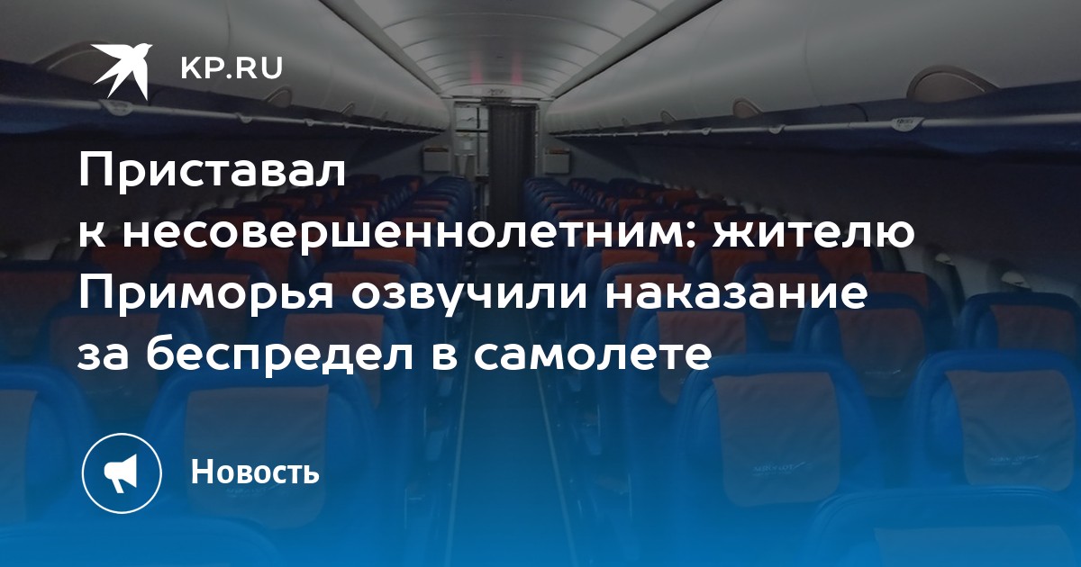 Мигрант приставал к 9-летней девочке на борту самолета Сургут-Санкт-Петербург -Новости Сургута