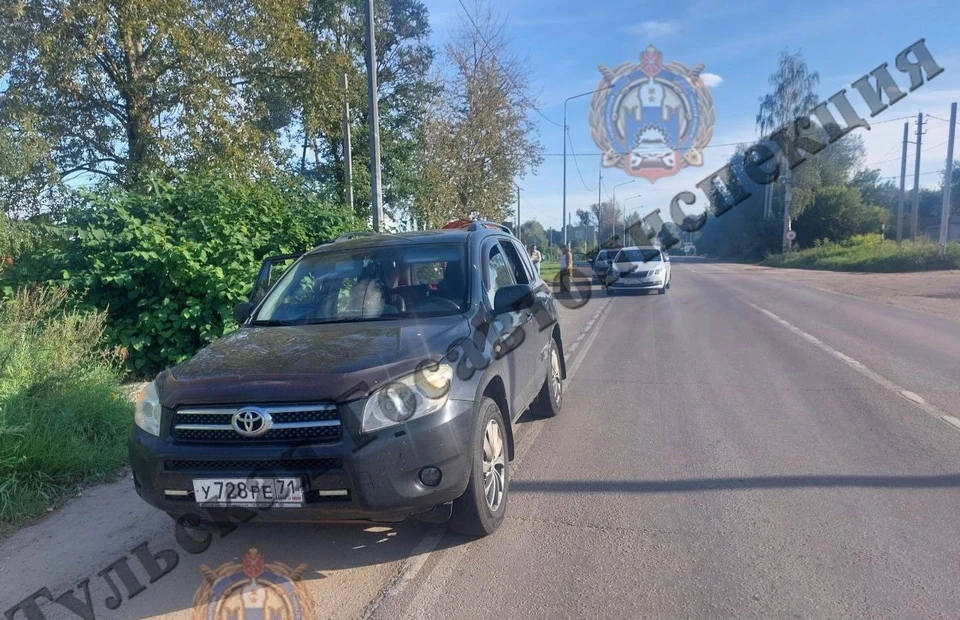 В ДТП в Заокском районе пострадал несовершеннолетний пассажир автомобиля Toyota