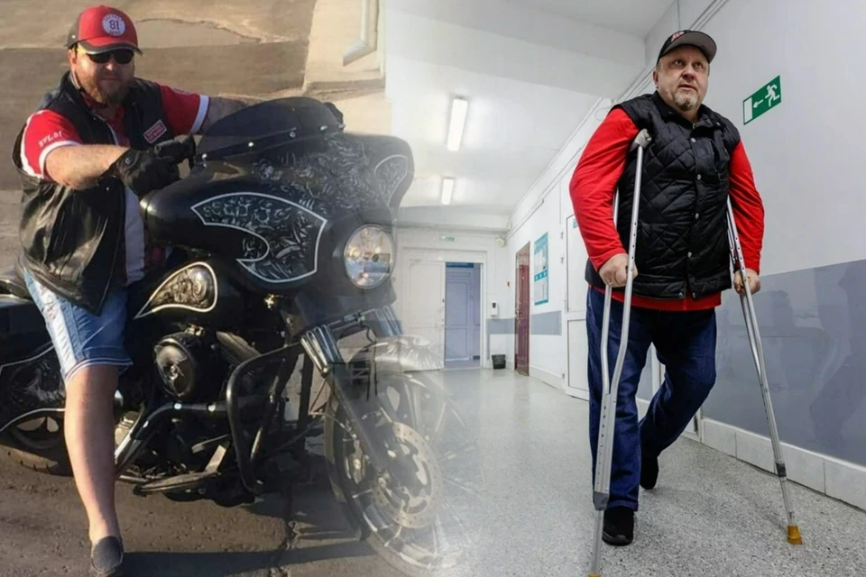 Сергей Фатеев надеется когда-нибудь снова сесть на мотоцикл.